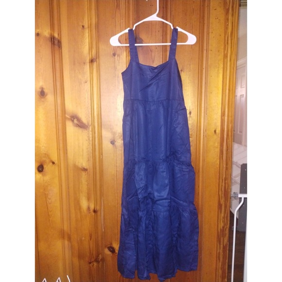 BRAND NEW The DROP Women's Maxi Sundress Navy Flowy Adjustable‎ XXS - Picture 2 of 4